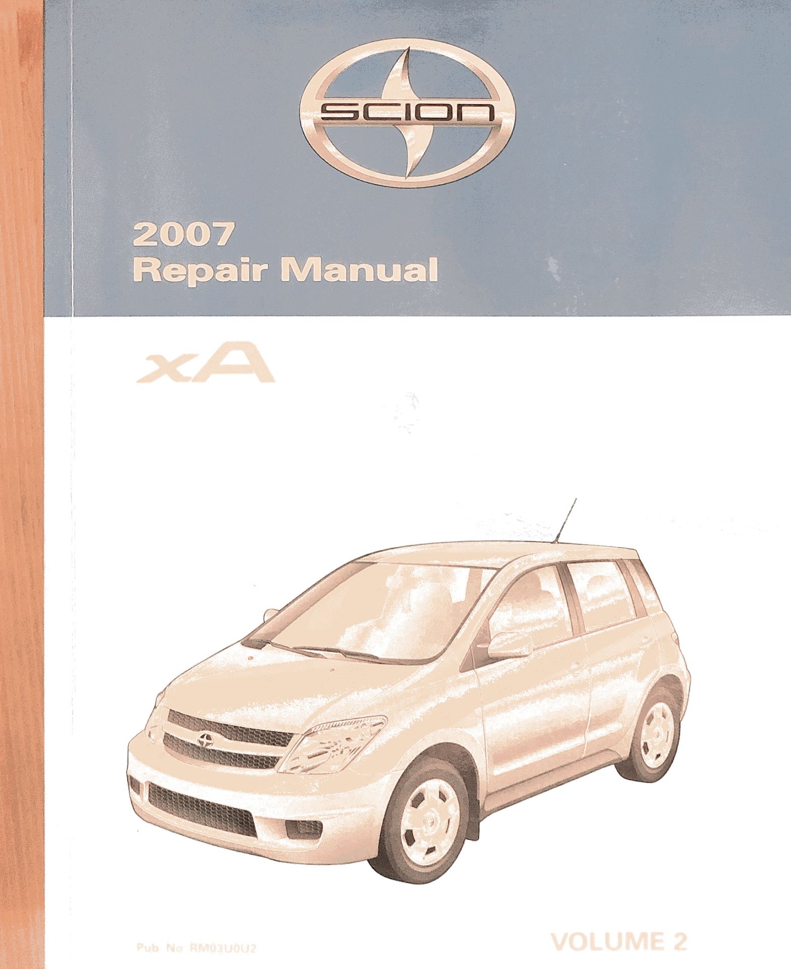 2007 Scion XA Repair Manual Vol. 2