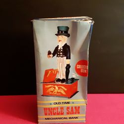 1975 Old Time Uncle Sam Mechanical Bank