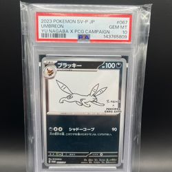 Pokemon Umbreon Yu Nagaba PSA 10