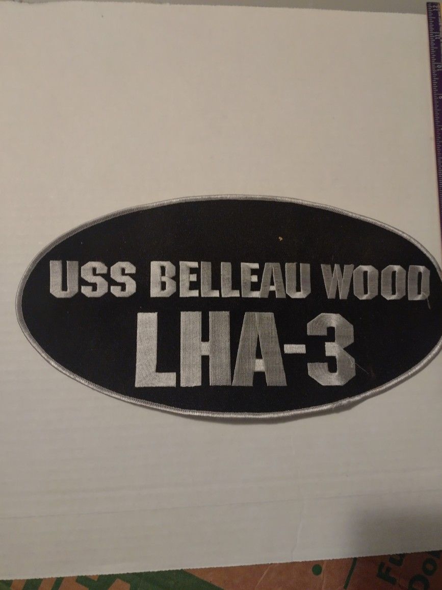 Nice Large USS Belleau Wood LHA-3 Patch