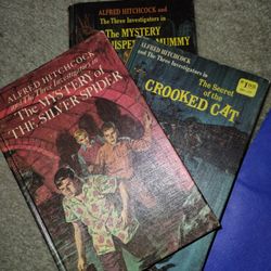 Original Vintage Alfred Hitchcock Books