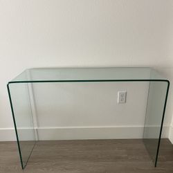 Glass Console Table