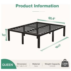 Bed frame Queen 