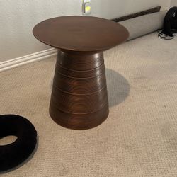 Copper End Table