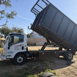 2015 Isuzu Npr HD Dump Truck 