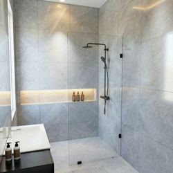 Fixed Shower Glass Door