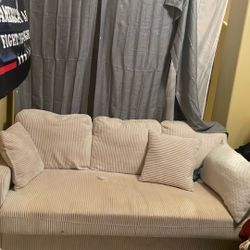 Hey, Does Anybody Want To Purchase This Couch? We Could Talk Prices About It. I’m Gonna Deep Clean It And Get All The Stains Out.