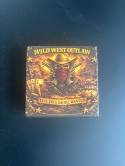 Wild West Outlaw Copper Round!