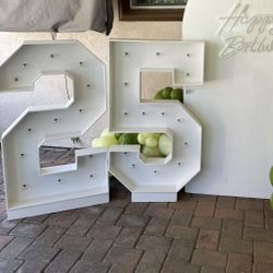 Marquee numbers 