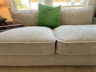 very firm couch
