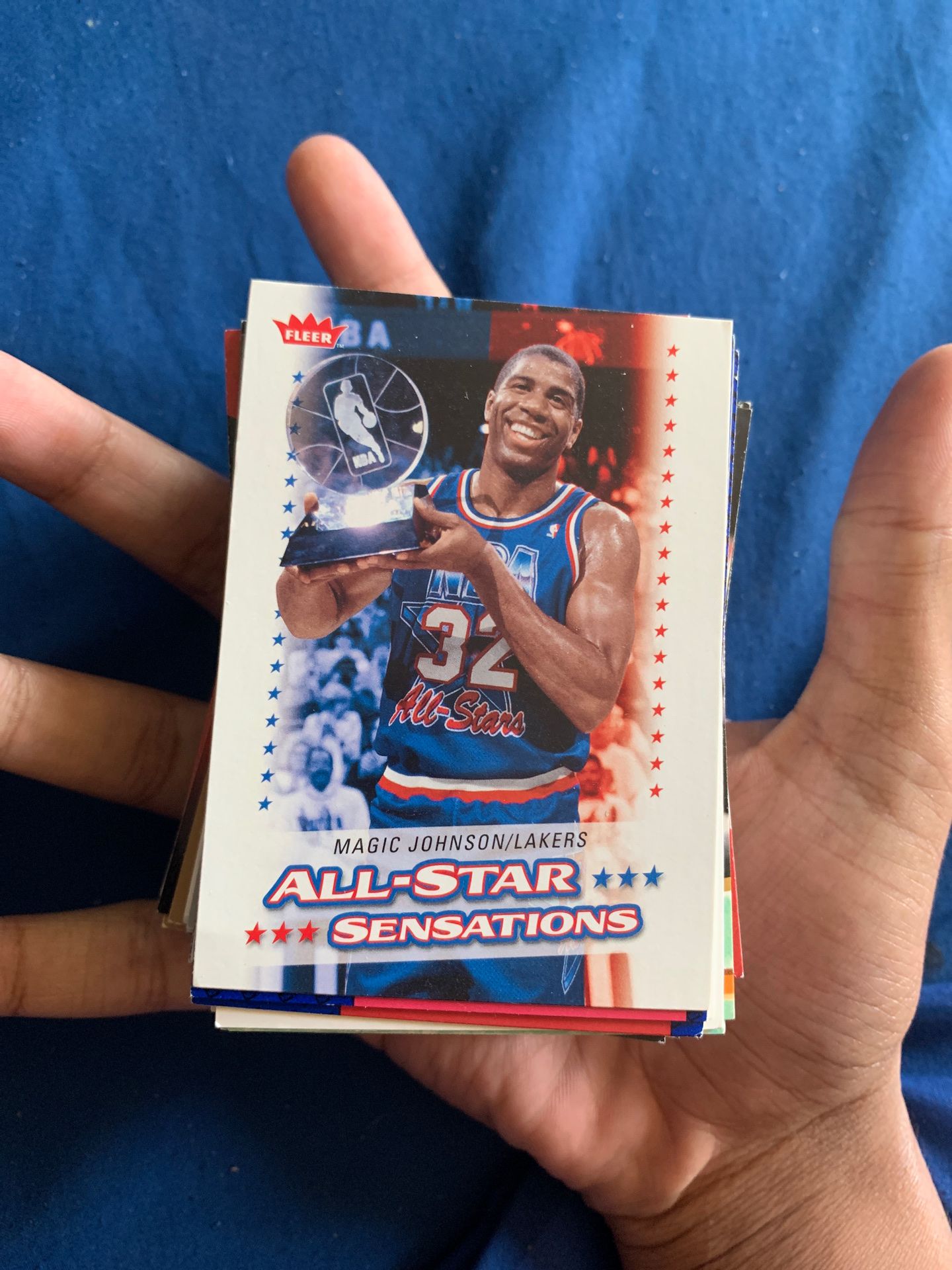 86 count basketball cards will sell for a dollar each