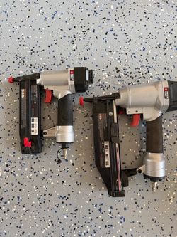 Porter-Cable Pneumatic Nail Gun Set of 2