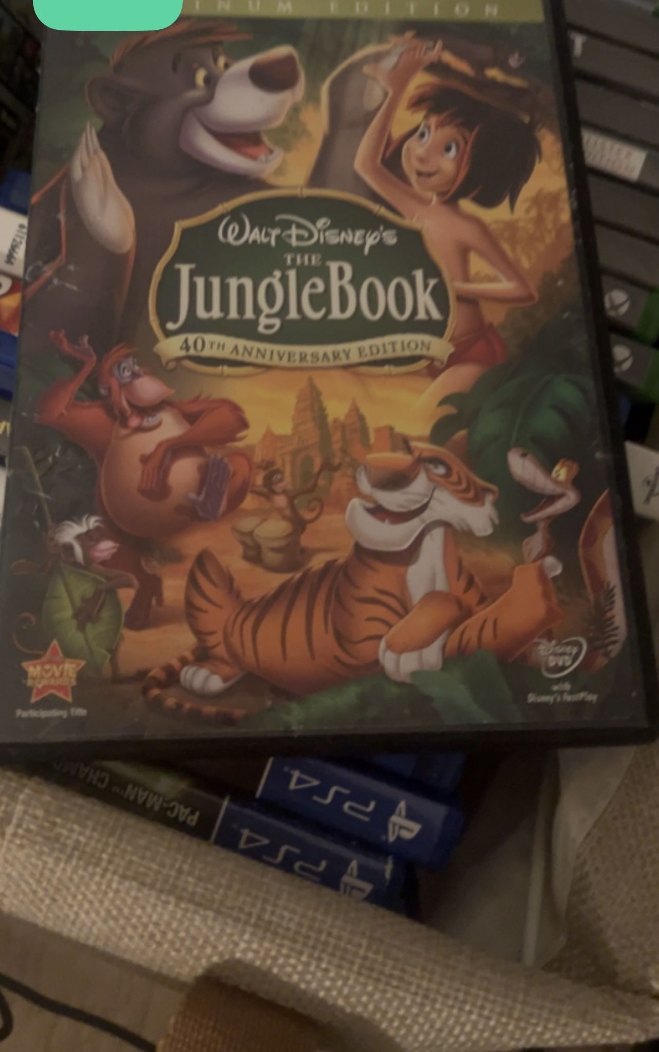 The Jungle Book Anniversary Platinum Edition DVD