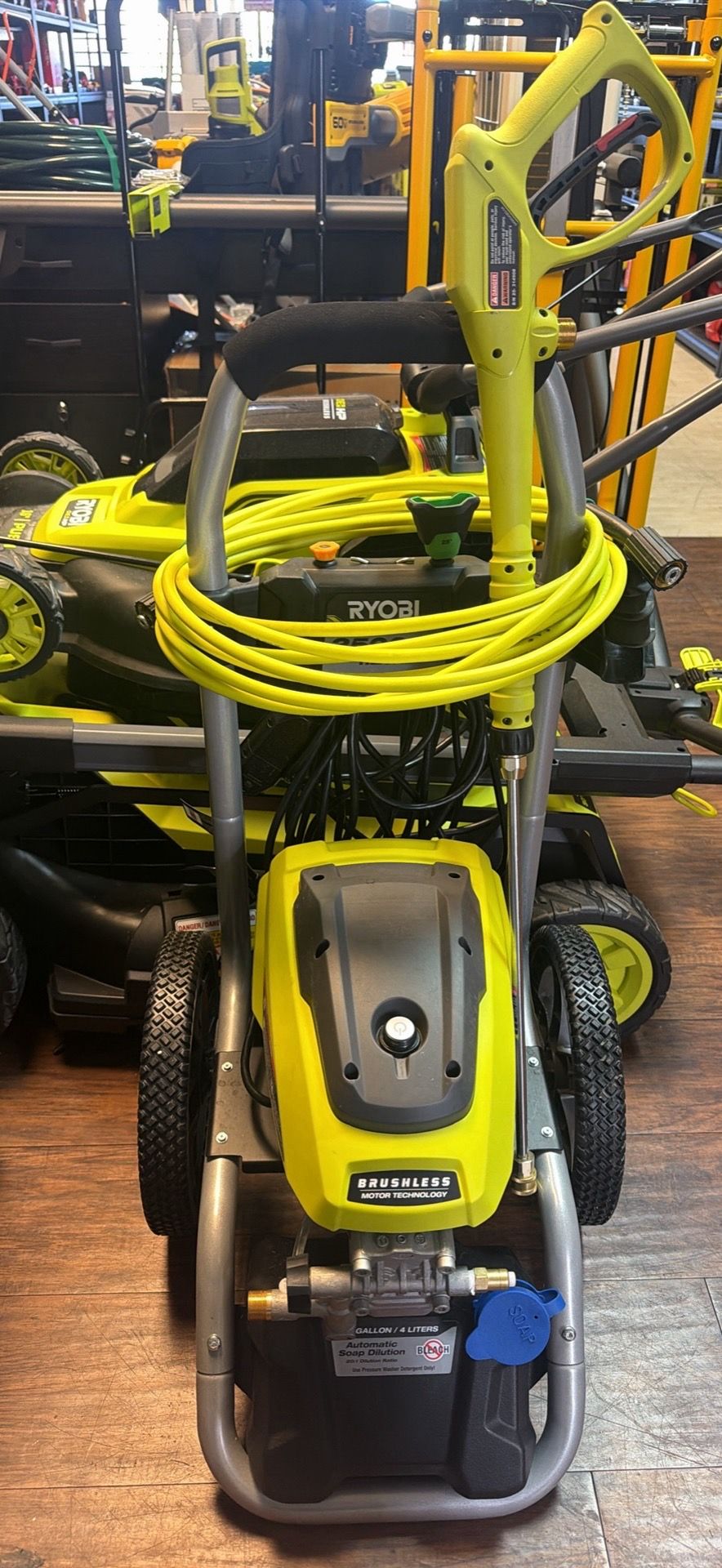 2500 PSI 1.2 GPM High Performance Cold Water Electric Pressure Washer