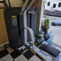 COMERCIAL GRADE HIGH PULL MACHINE. (TECHNOGYM)