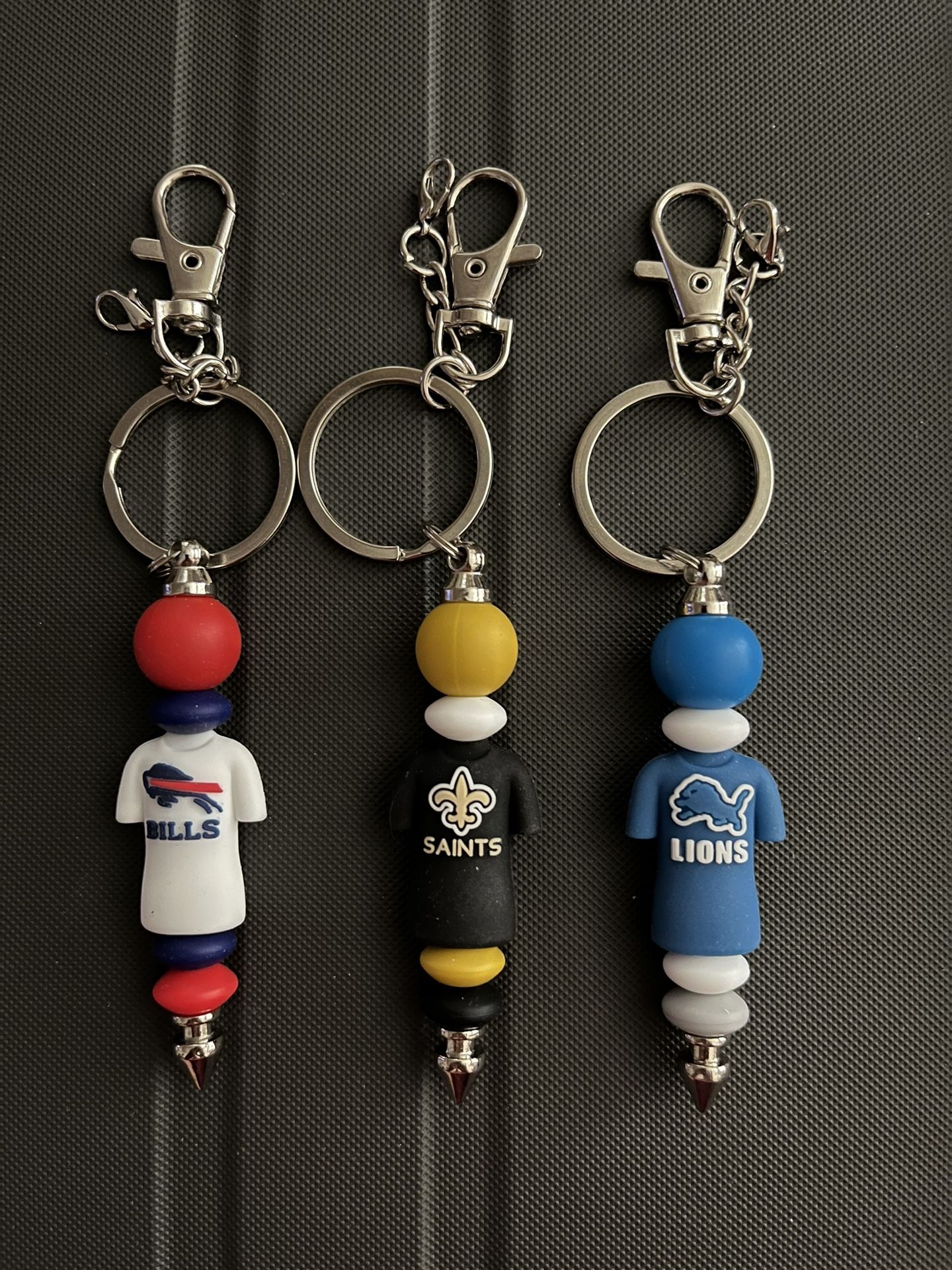 NFL Jersey Keychains - 4 Pictures- See Info For Avail