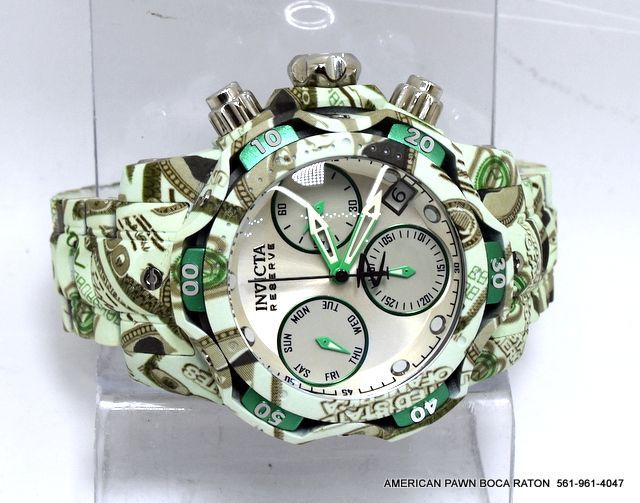 INVICTA Reserve Venom Aqua Plating 