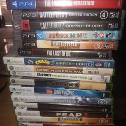 Ps4 Ps3 Xbox360 Games Lot
