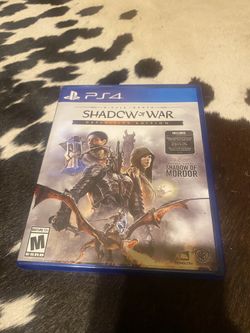 Shadow Of War Ultimate Edition PS4