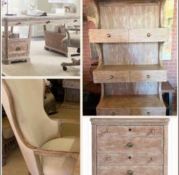 Great condition and quality complete office set (read description)