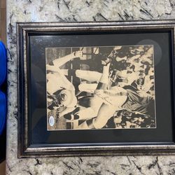 Bob Griese Autographed News Paper Clipping  JSA COA