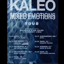 Monday May 19th Kaleo Albuquerque!!!