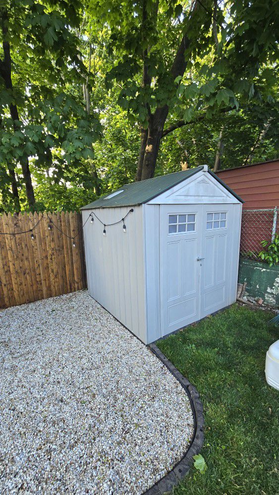 Outdoor Resin Storage Shed