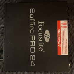 Audio Interface - Saffire Pro 24 