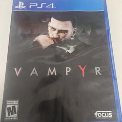 PS4 Vampyr Works Well 89122 Area Pick Up 