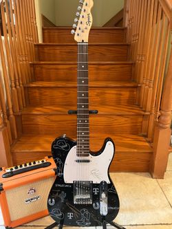 Squier Telecaster w/ Orange Crush 12 Amp