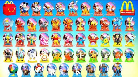 2021 McDonalds Walt Disney complete 50 toys set