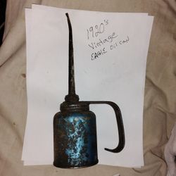 1920s Vintage Oil Can
