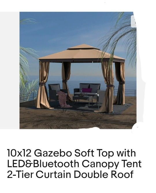 Bluetooth Gazebo 10x12 