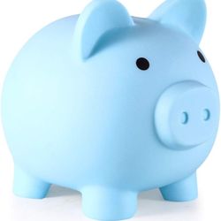 9206 Piggy Bank, Unbreakable Plastic Money Bank, Coin Bank For Girls And Boys, Medium Size Piggy Banks, Practical Gifts For Birthday, Easter, Baby Sho