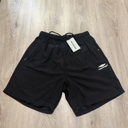 Balenciaga Men's Black Shorts