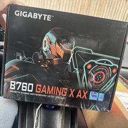 GIGABYTE B760 GAMING X AX ATX Motherboard Wi-Fi 6E Intel LGA1700 DDR5 HDMI