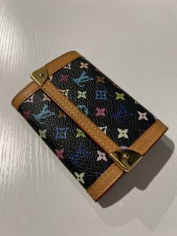 lv multicolor coin purse