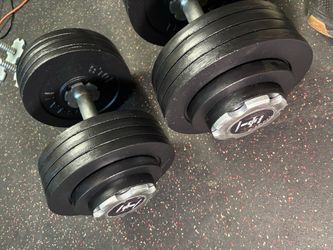 PÉPIN Adjustable Dumbbell Handles + 190LB Plates — $425 OBO