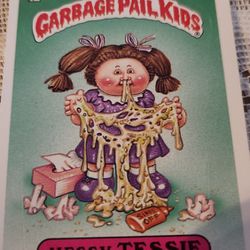 1985 Topps Garbage Pail Kids Series 2 Messy Tessie