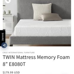 New Twin Mattress 