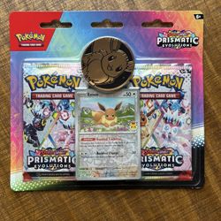 Pokemon Prismatic Evolutions 2-Pack Blister