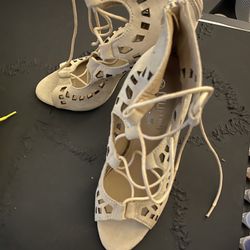 Beige Heels 