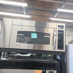 Ge Profile Stainless Microwave 
