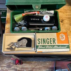 Singer Buttonholer, Blind Stitch Attachment