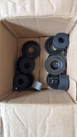 Bushings and washers from OME BP51 200 series Land Cruiser kit