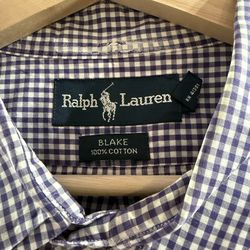 Polo Ralph Lauren Classic Fit Gingham Short-Sleeve Oxford Shirt
