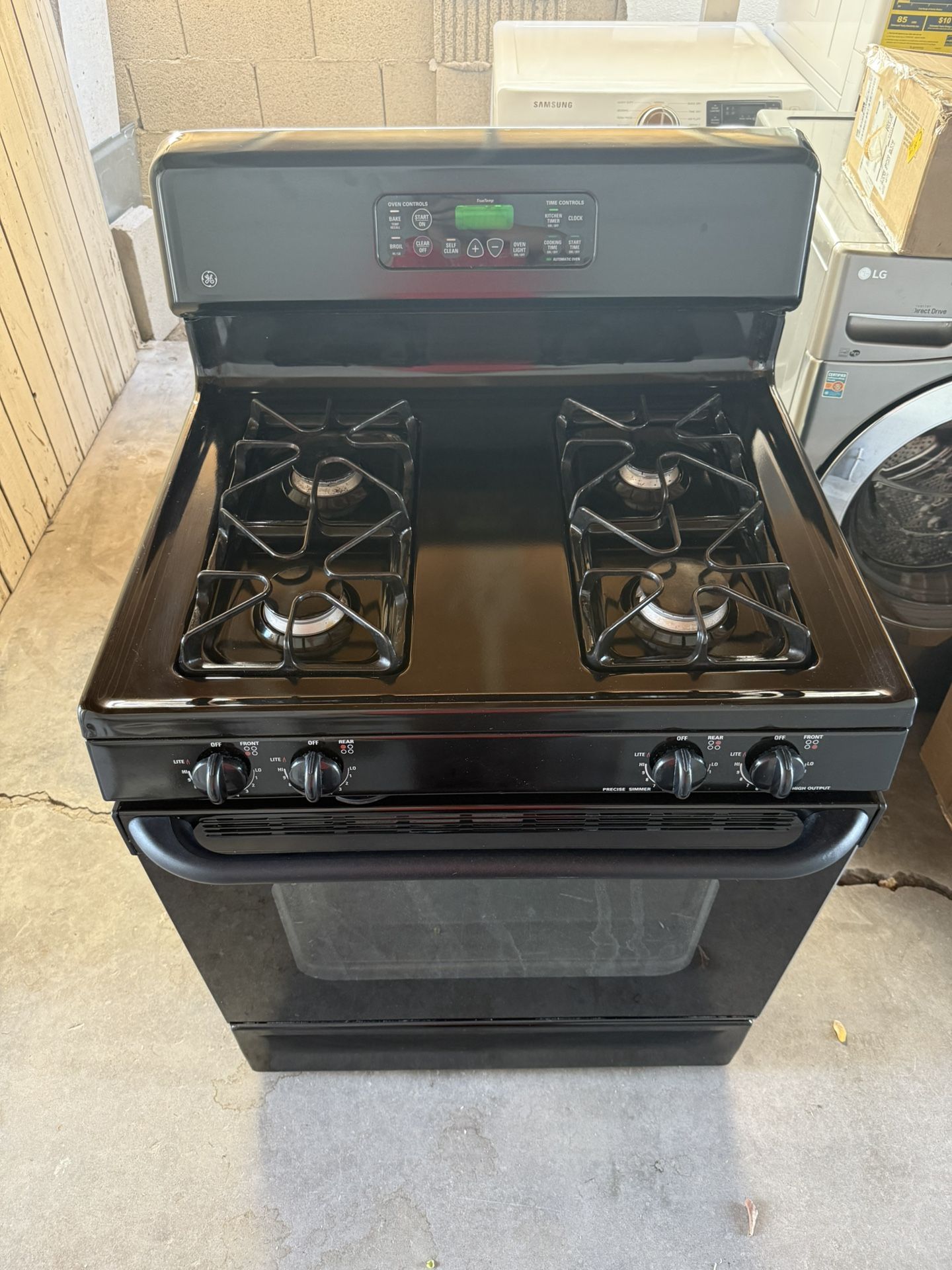 Ge GAS Oven Range