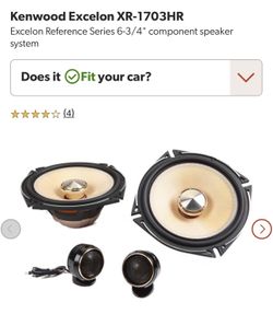 Kenwood Excelon XR 1703HR Hi-Res Audio