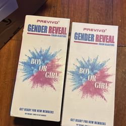Gender Reveal Color Blasters (2 Blasters Per Box)