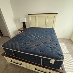 Bed Frame and mattress